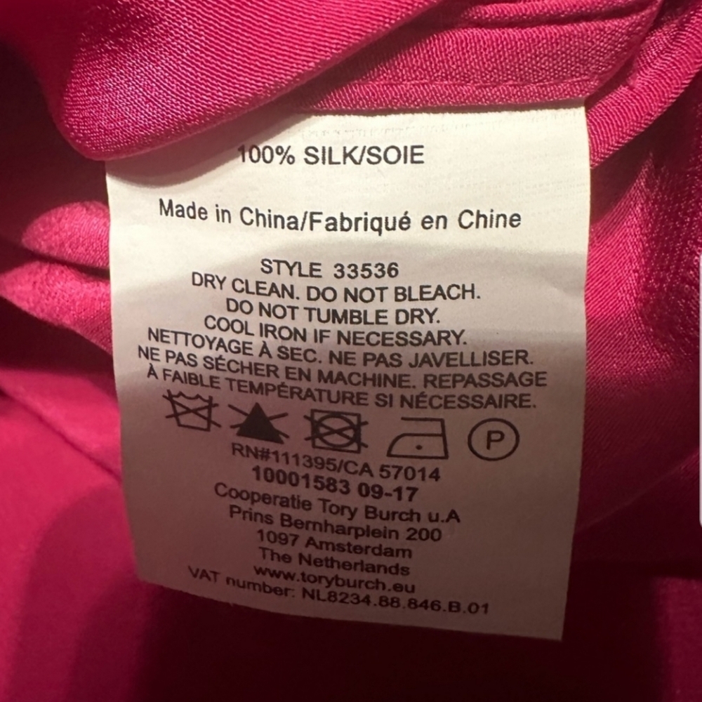 NWT Tory Burch JANE DRESS, Size 2,6 Color Pink - Picture 6 of 12